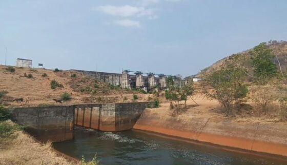 Reservoirs in Korat drying up in the hot weather